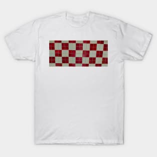 Red and white glazed tiles T-Shirt